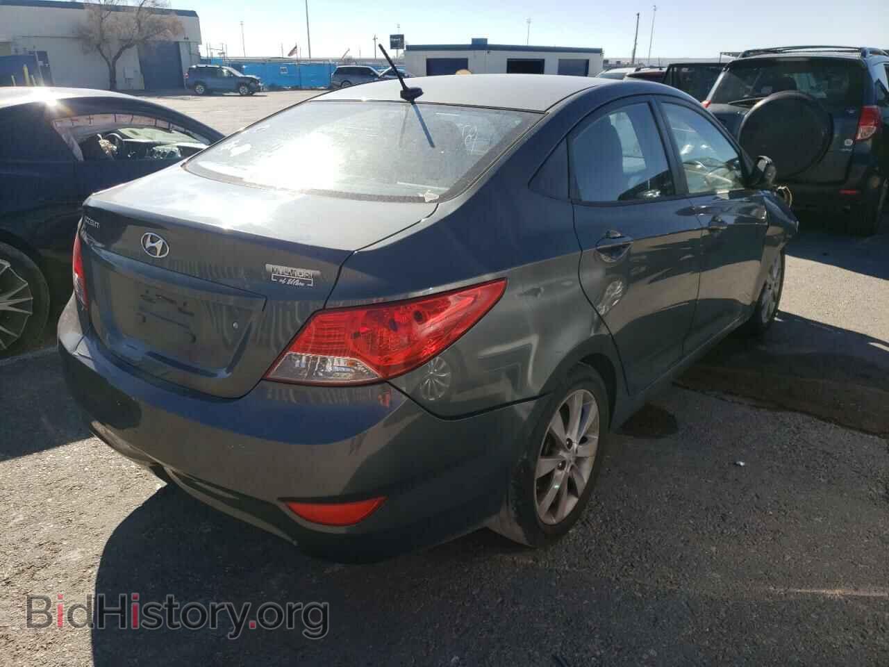 2013 HYUNDAI ACCENT - VIN: KMHCU4AE2DU428469 - Фото 4