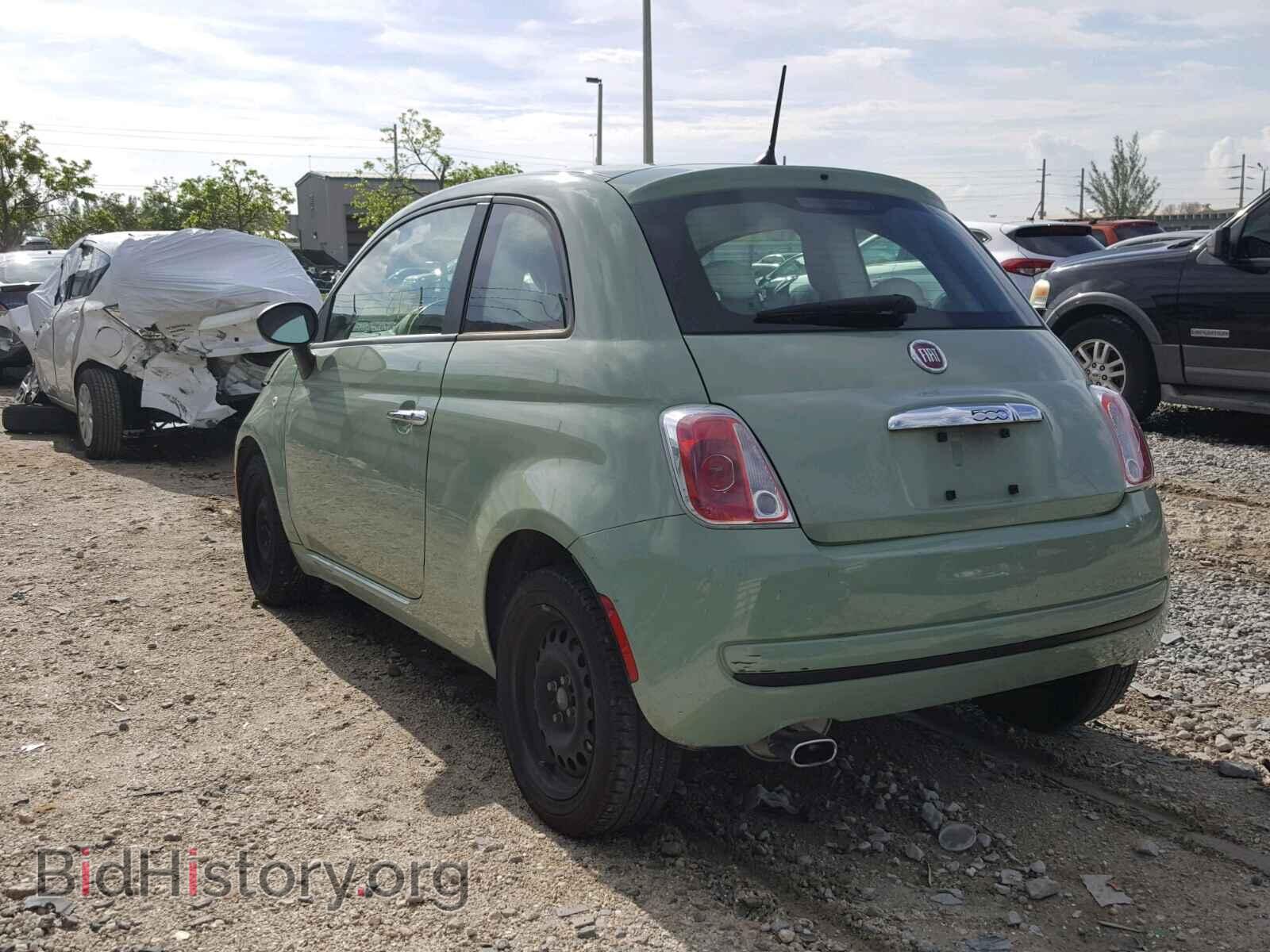 2012 FIAT 500 - VIN: 3C3CFFAR6CT254318 - Фото 3