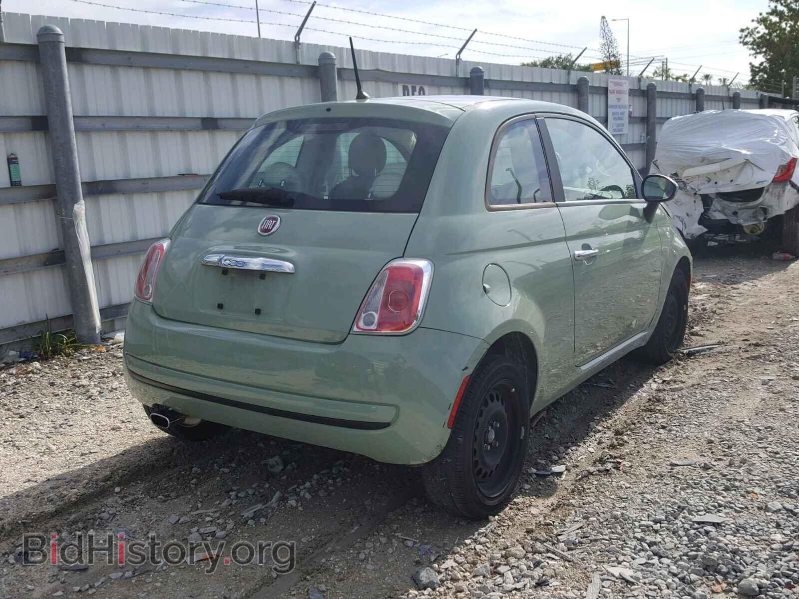 2012 FIAT 500 - VIN: 3C3CFFAR6CT254318 - Фото 4