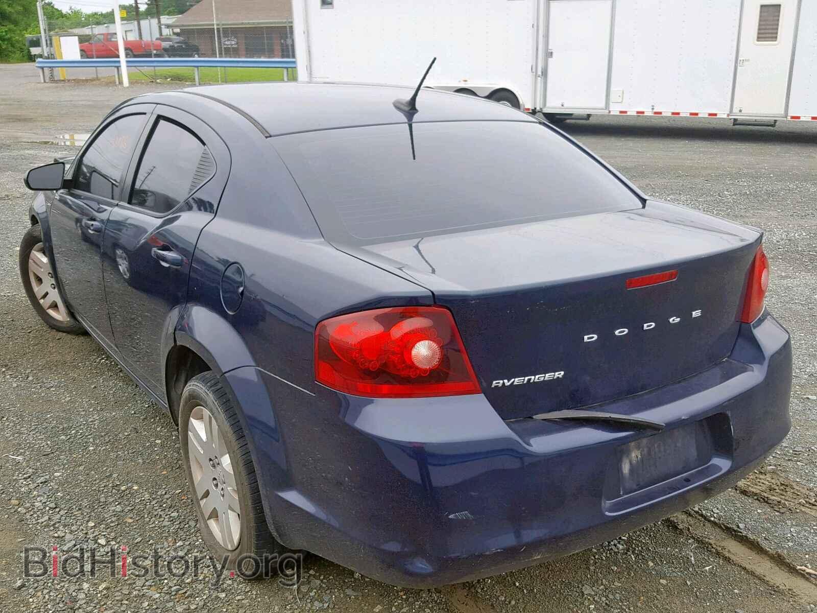 2014 DODGE AVENGER - VIN: 1C3CDZAB1EN125920 - Фото 3