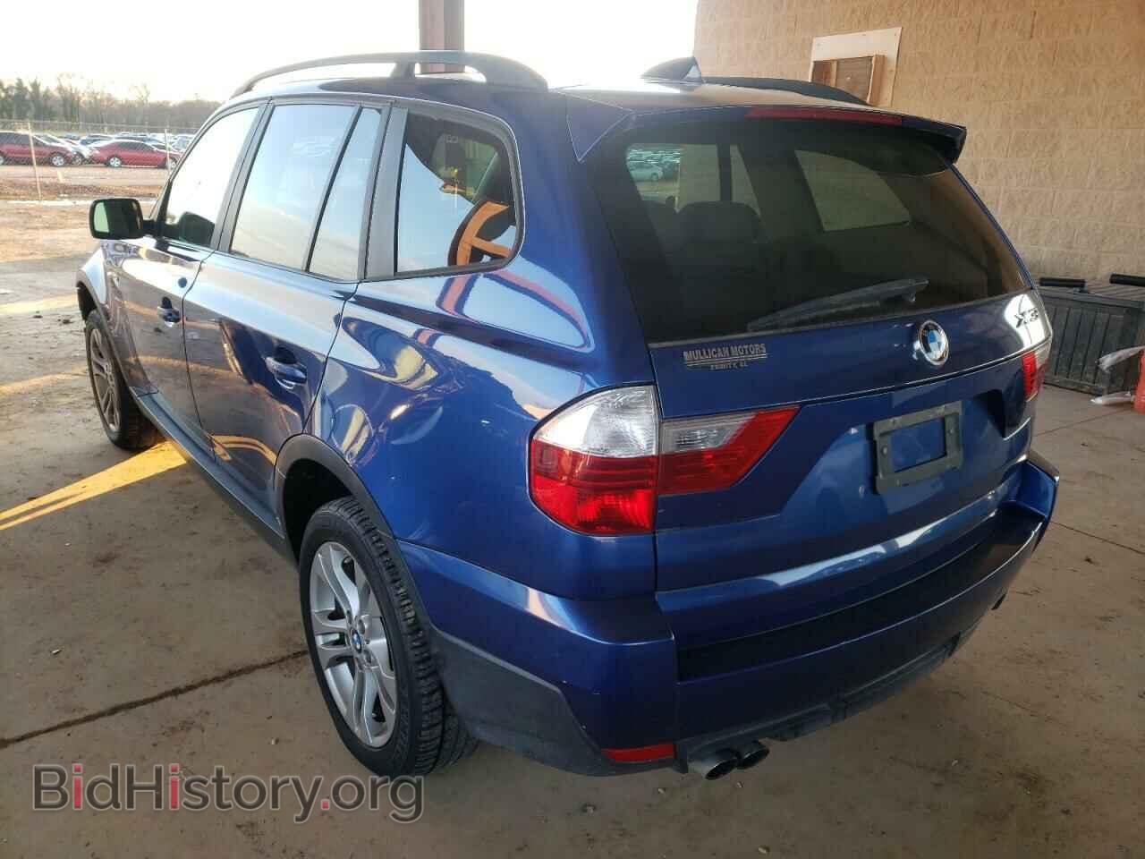 2007 BMW X3 - VIN: WBXPC93427WF19556 - Фото 3