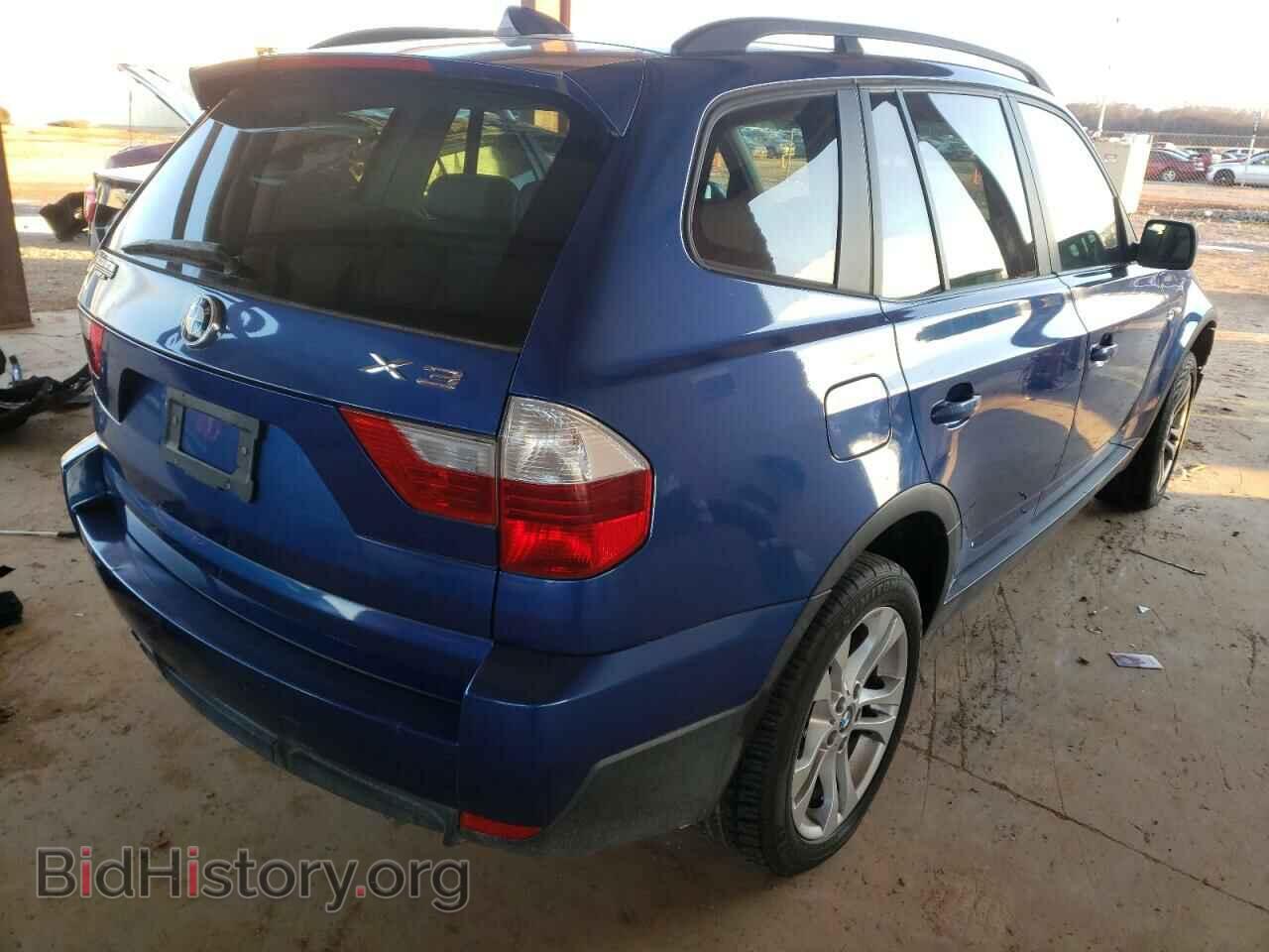 2007 BMW X3 - VIN: WBXPC93427WF19556 - Фото 4