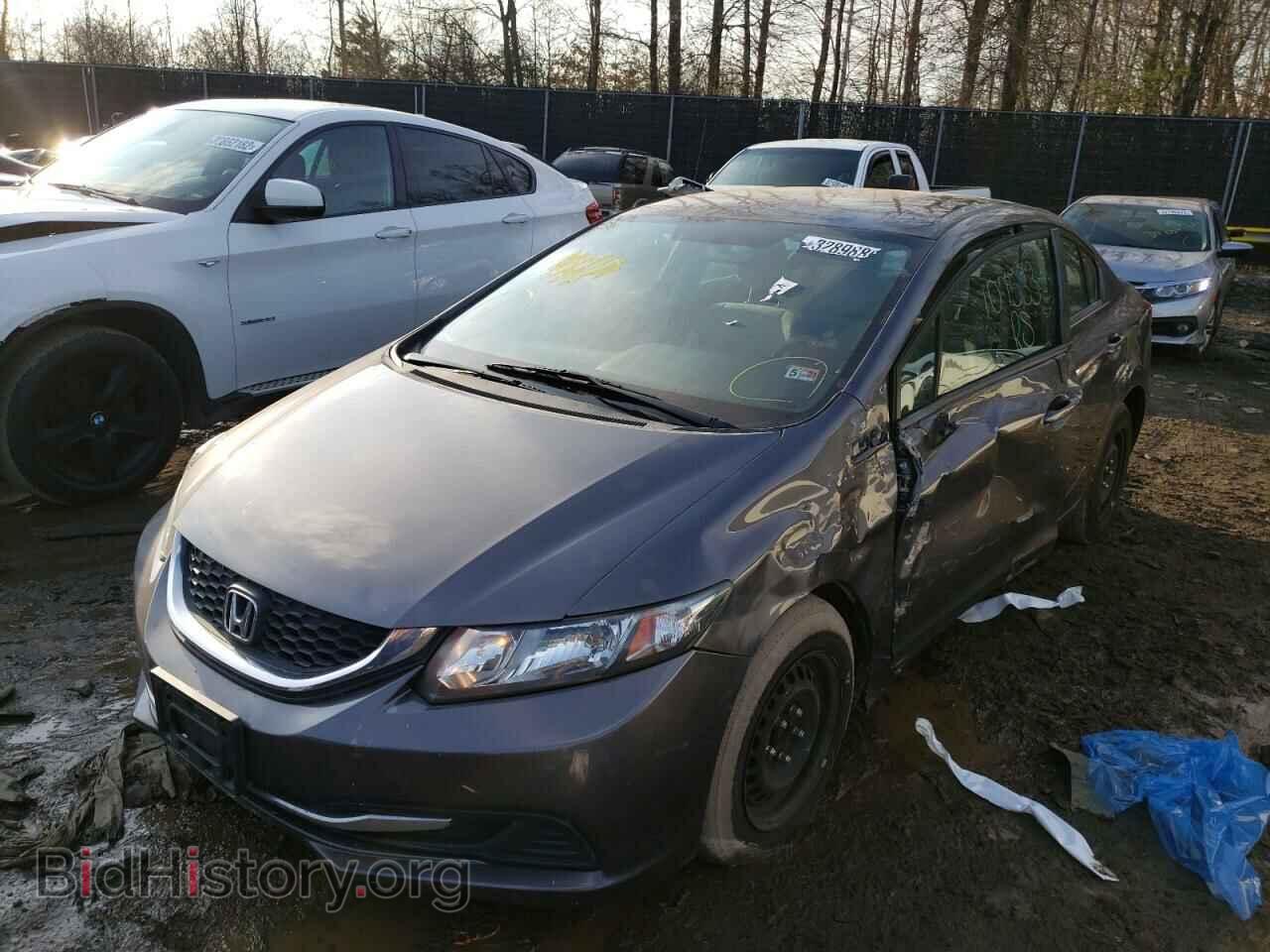 2014 HONDA CIVIC - VIN: 19XFB2F51EE224427 - Фото 2