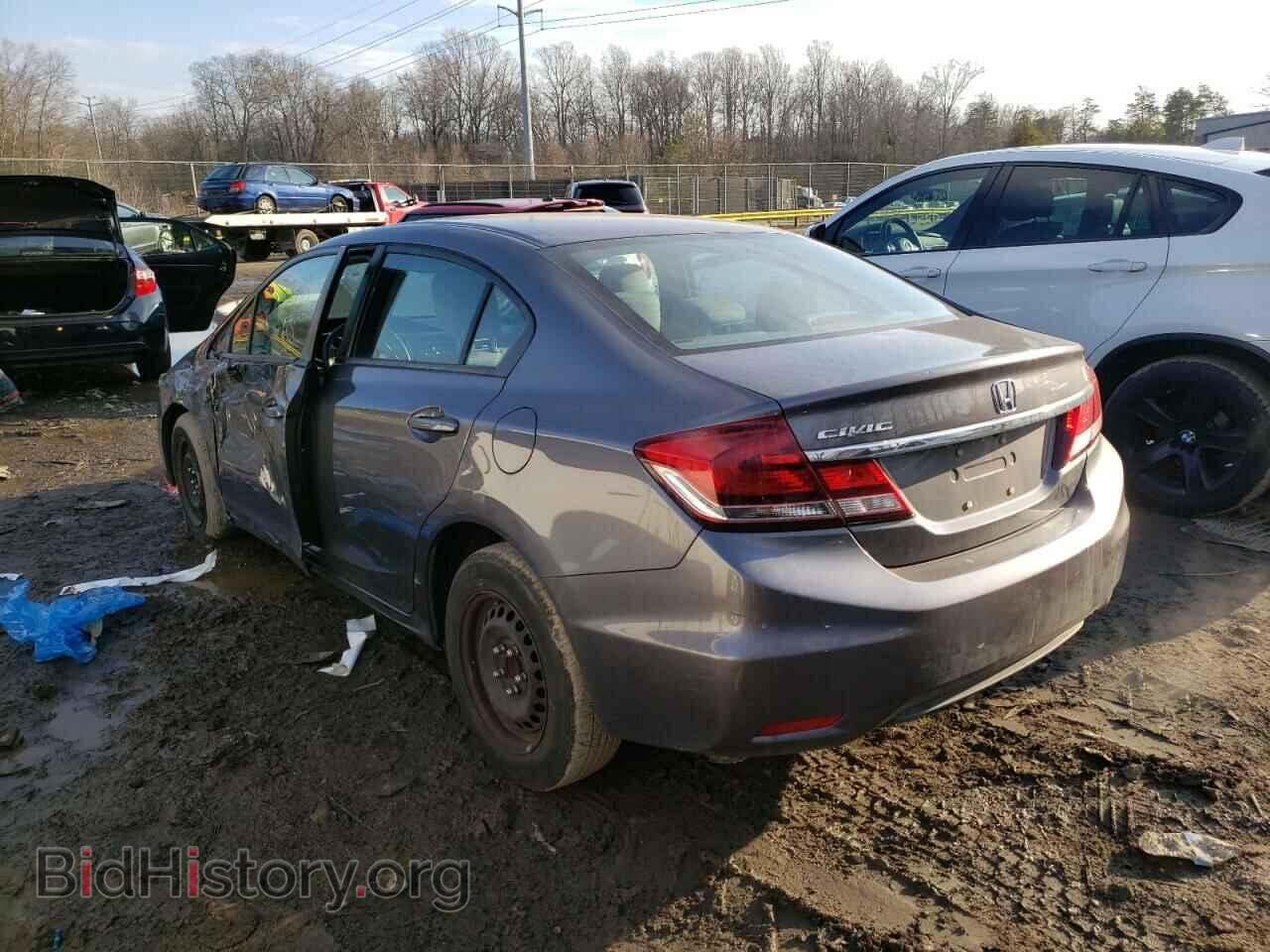 2014 HONDA CIVIC - VIN: 19XFB2F51EE224427 - Фото 3