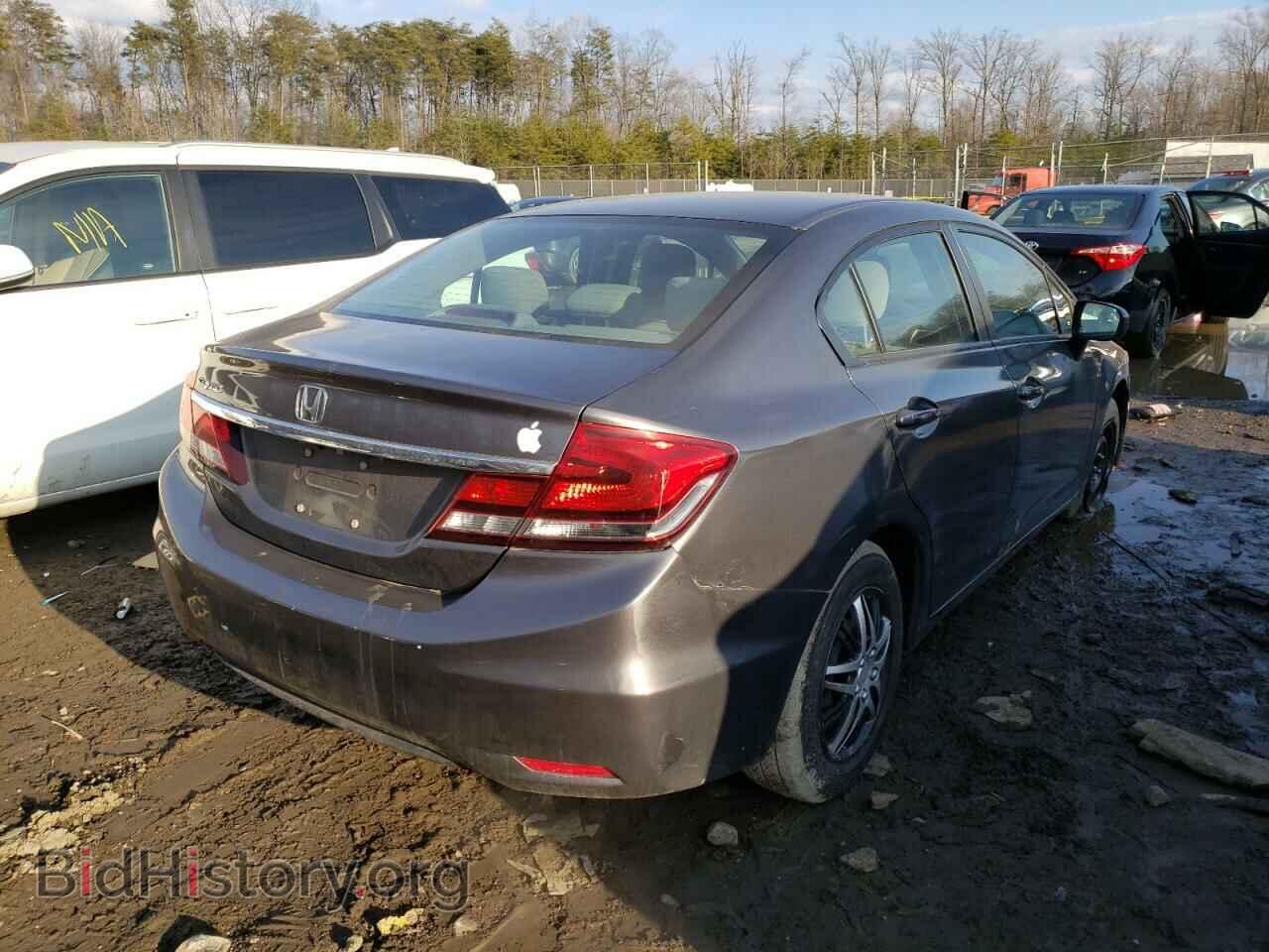 2014 HONDA CIVIC - VIN: 19XFB2F51EE224427 - Фото 4