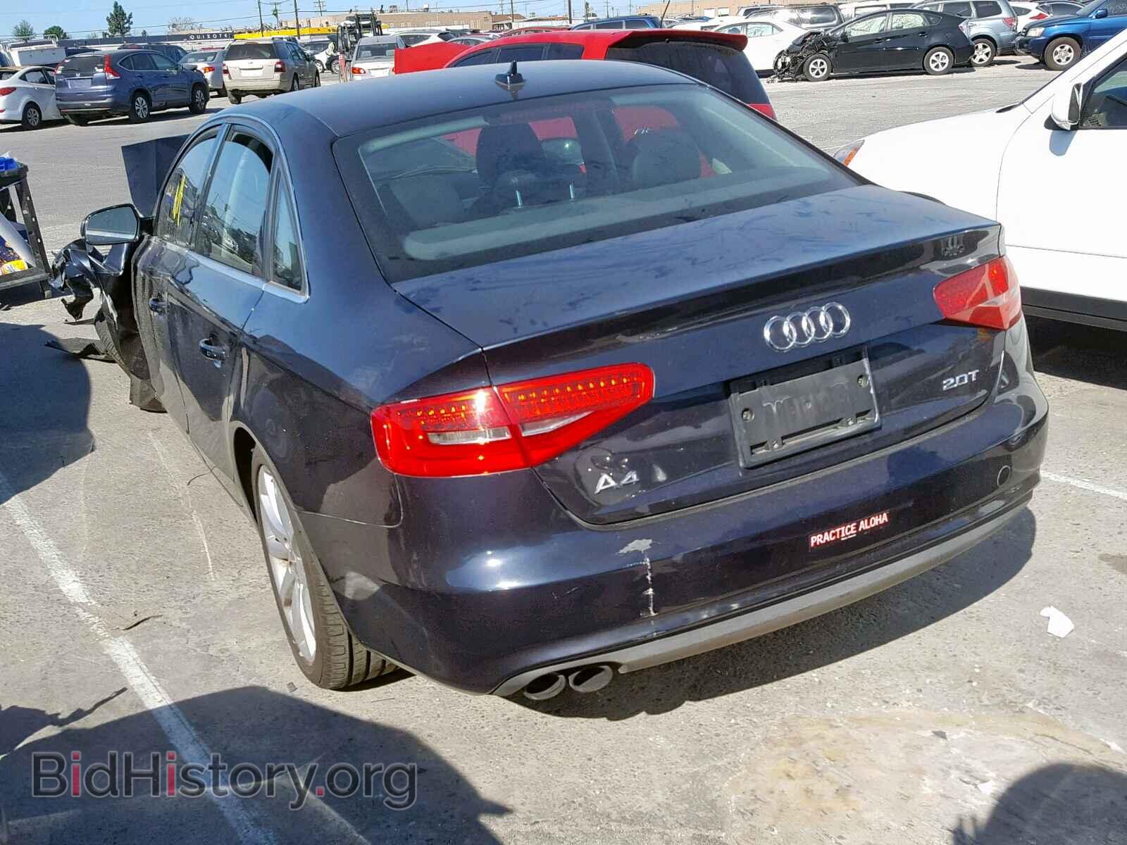 2013 AUDI A4 - VIN: WAUEFAFL8DA136854 - Фото 3