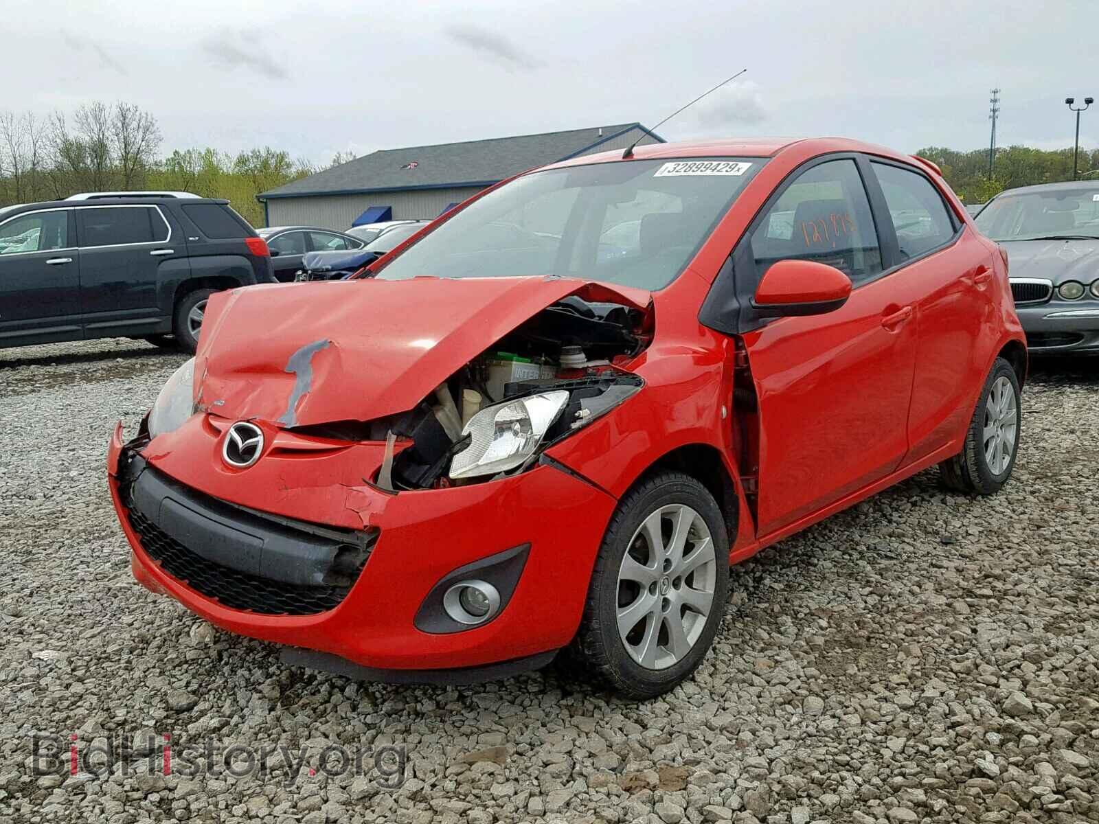 2012 MAZDA 2 - VIN: JM1DE1LZ5C0135546 - Фото 2