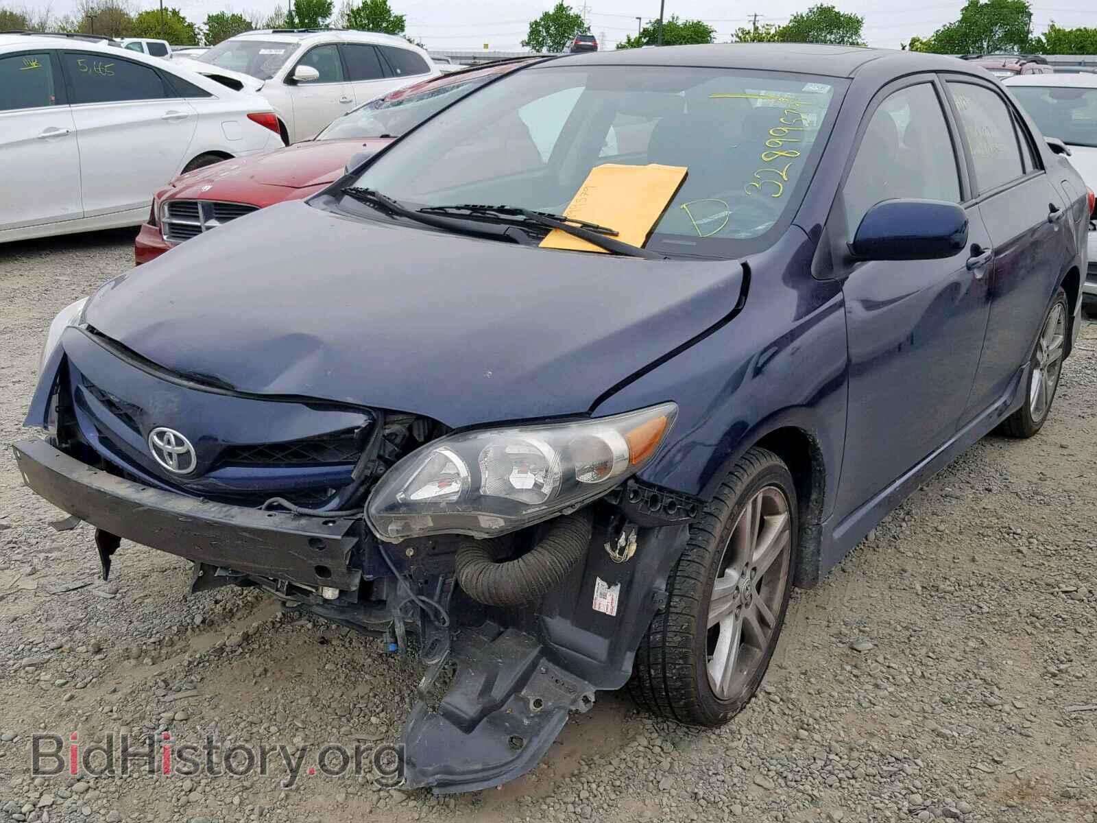 2013 TOYOTA COROLLA BA - VIN: 2T1BU4EE7DC014952 - Фото 2