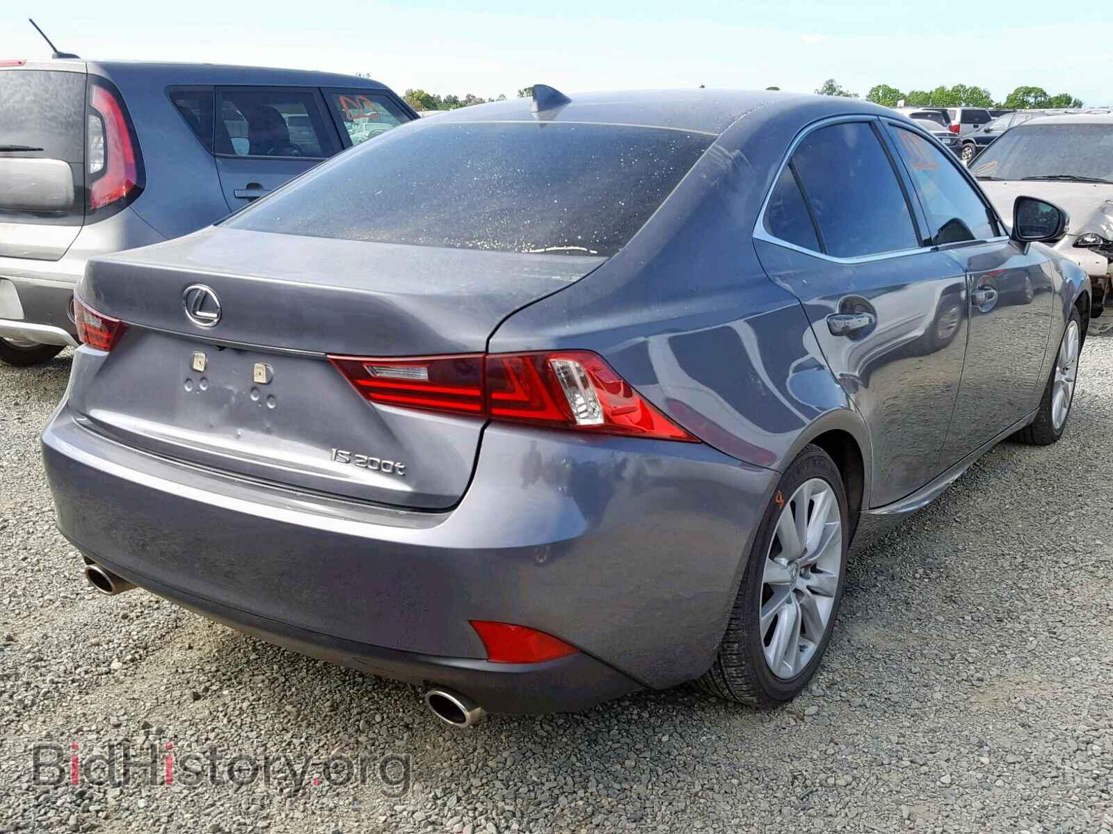 2016 LEXUS IS - VIN: JTHBA1D29G5021996 - Фото 4