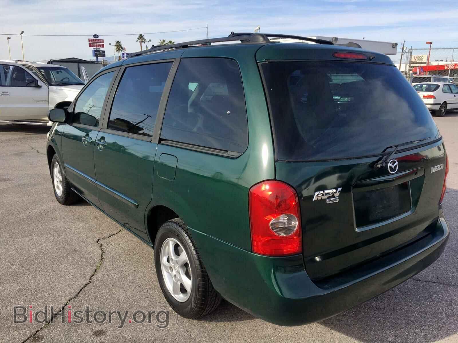 2002 MAZDA MPV - VIN: JM3LW28A720333729 - Фото 3