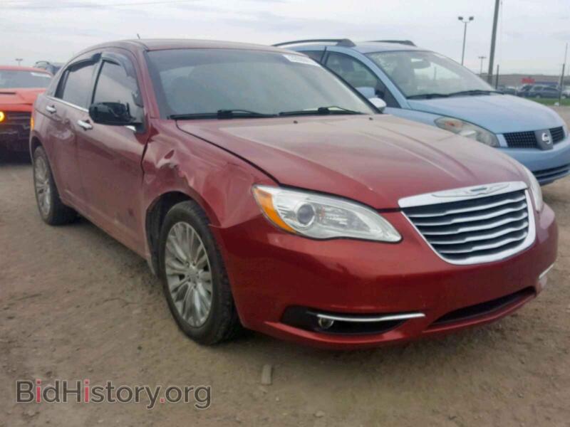 2012 Chrysler 200 200 Limite (VIN 1C3CCBCG0CN129294) — photo 1 of 10, Copart, damage: front end