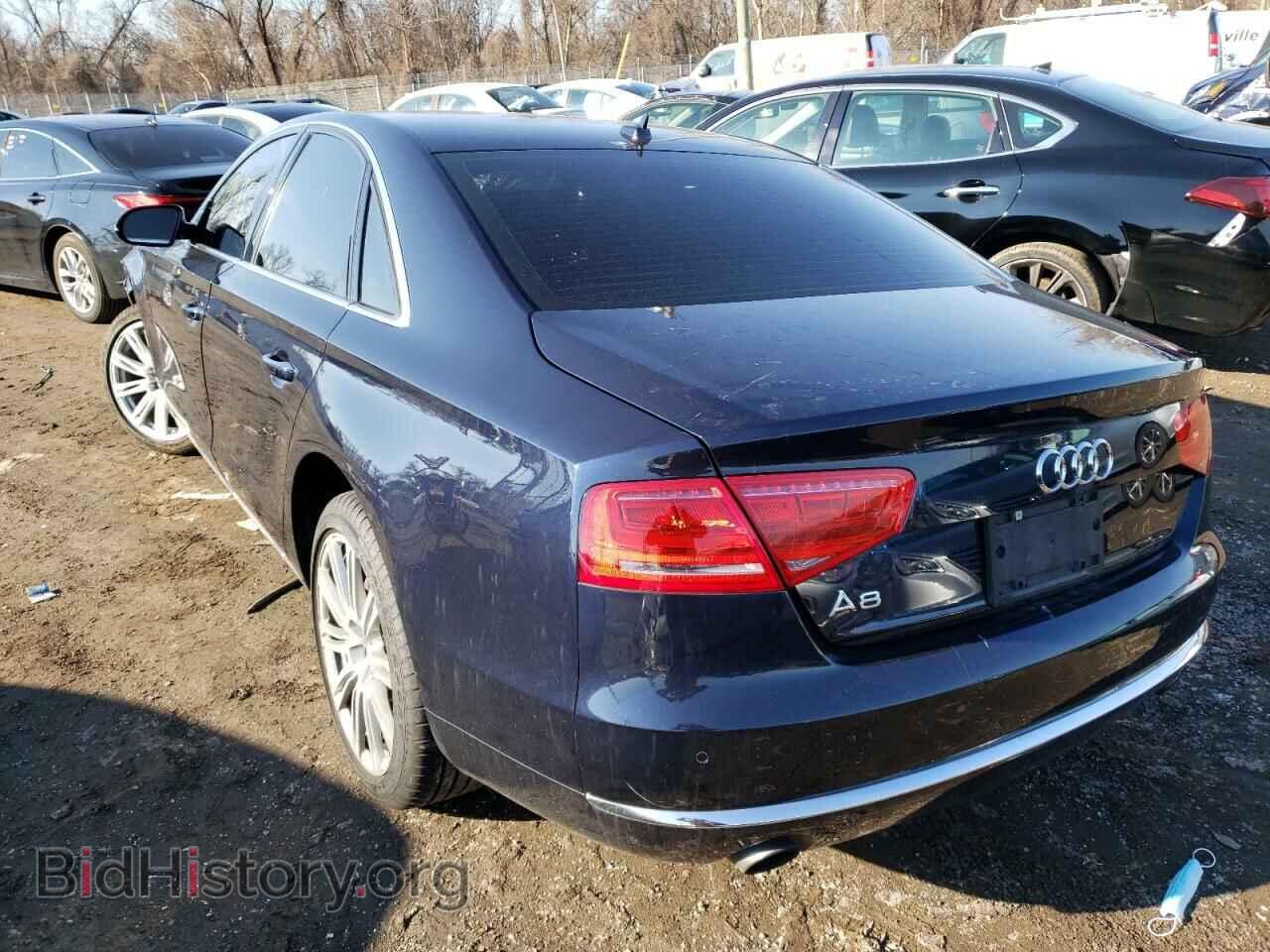 2013 AUDI A8 - VIN: WAUAGAFD0DN028886 - Фото 3