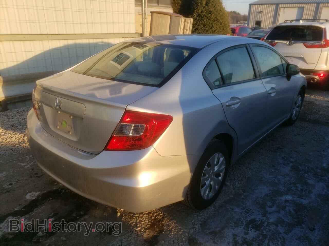 2012 HONDA CIVIC - VIN: 2HGFB2F55CH588269 - Фото 4
