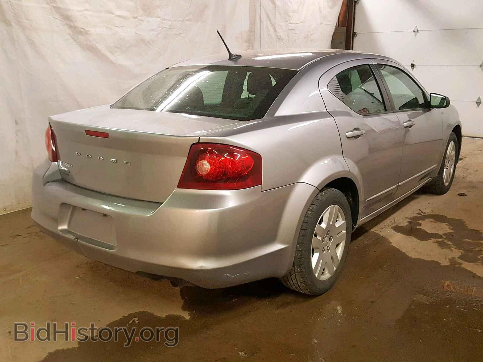 2014 DODGE AVENGER - VIN: 1C3CDZAB0EN214460 - Фото 4