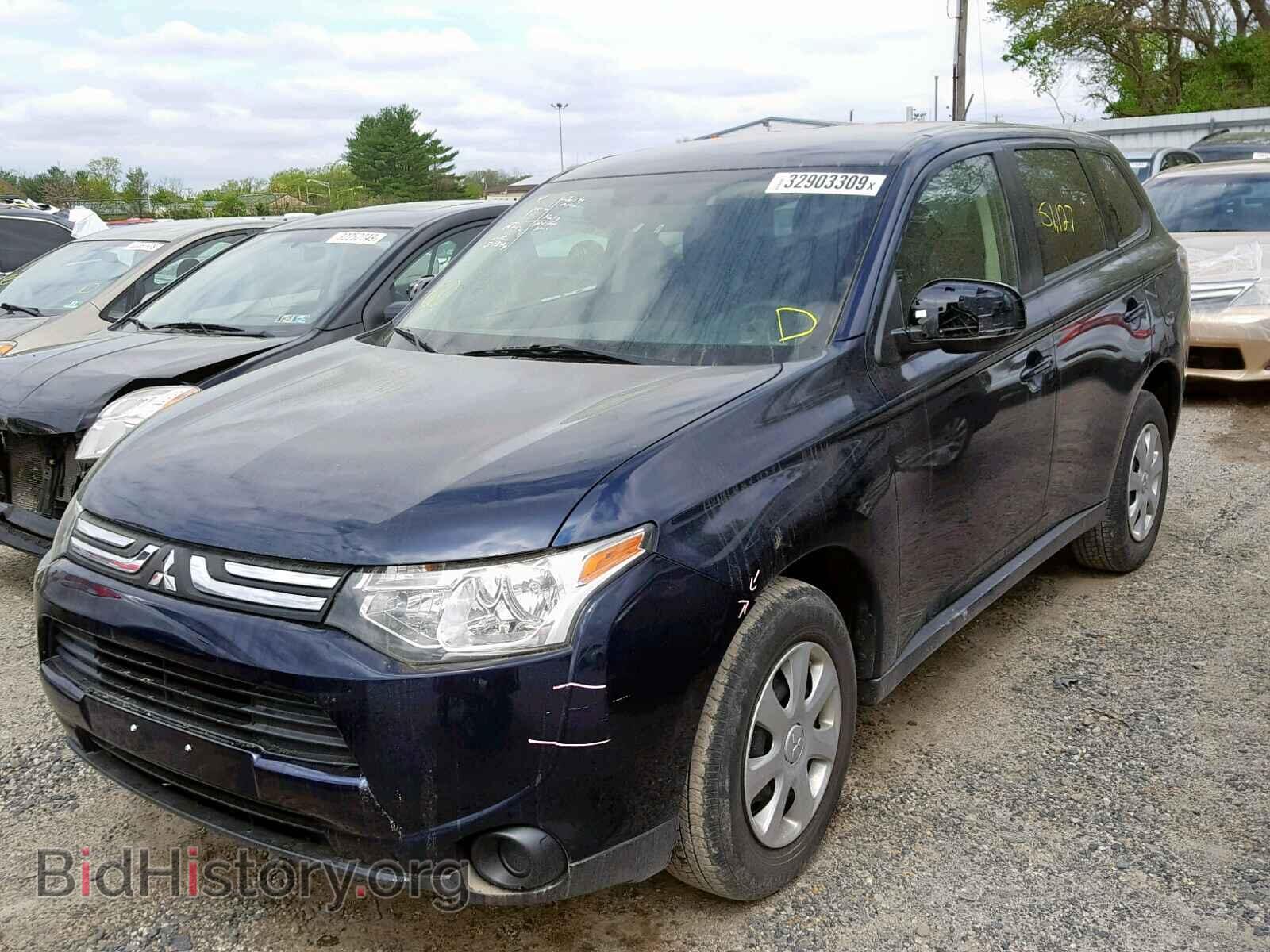 2014 MITSUBISHI OUTLANDER - VIN: JA4AD2A36EZ016357 - Фото 2