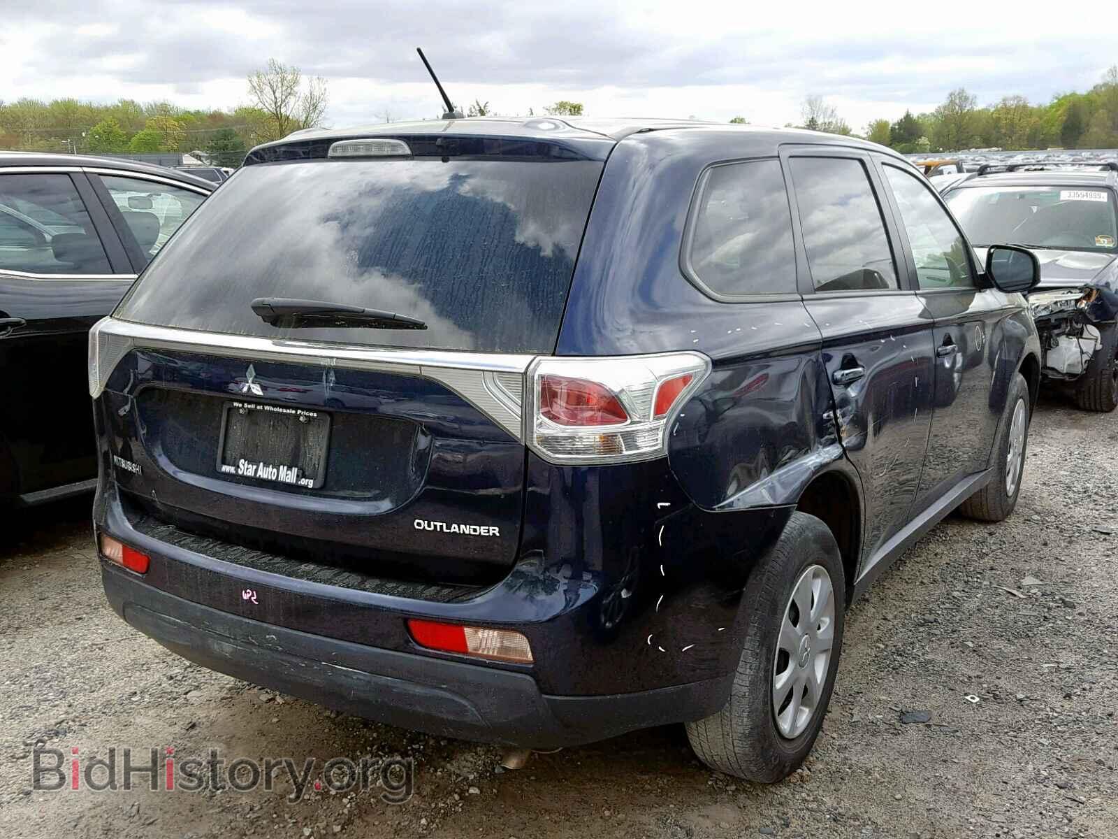 2014 MITSUBISHI OUTLANDER - VIN: JA4AD2A36EZ016357 - Фото 4