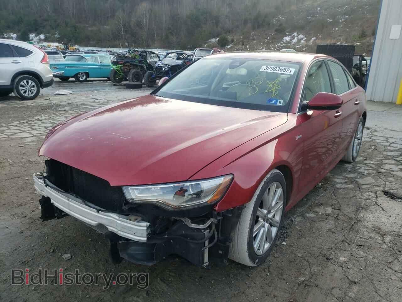 2012 AUDI A6 - VIN: WAUHGAFC5CN175676 - Фото 2