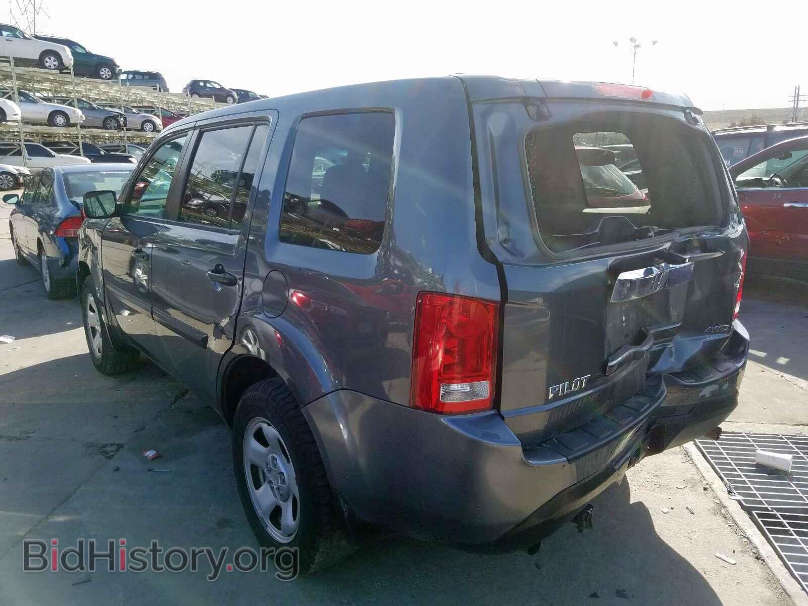2012 HONDA PILOT - VIN: 5FNYF4H2XCB063384 - Фото 3