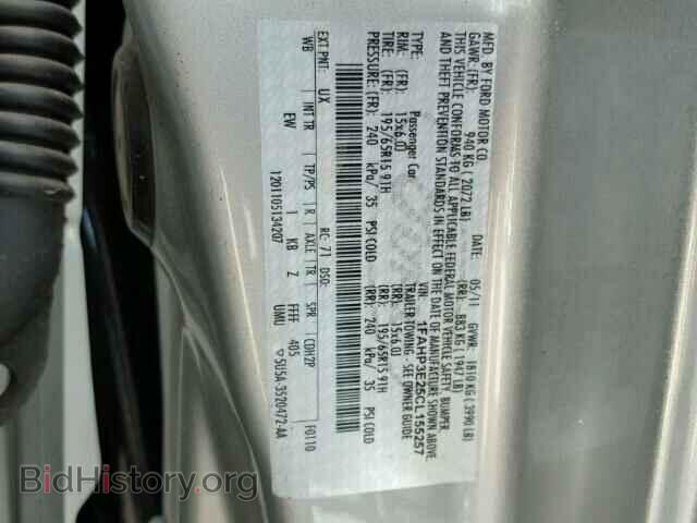 2012 FORD FOCUS - VIN: 1FAHP3E25CL155257 - Photo 9