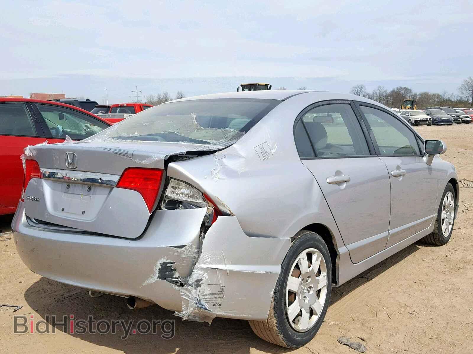 2011 HONDA CIVIC LX - VIN: 19XFA1F56BE018657 - Фото 4