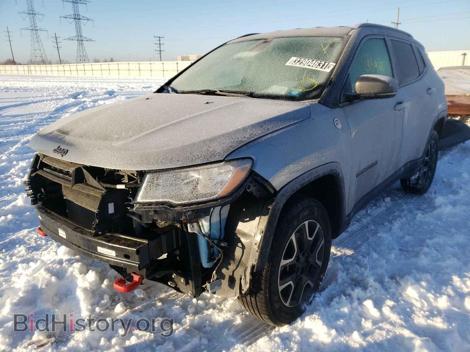 2019 JEEP COMPASS - VIN: 3C4NJDDB1KT721942 - Фото 2