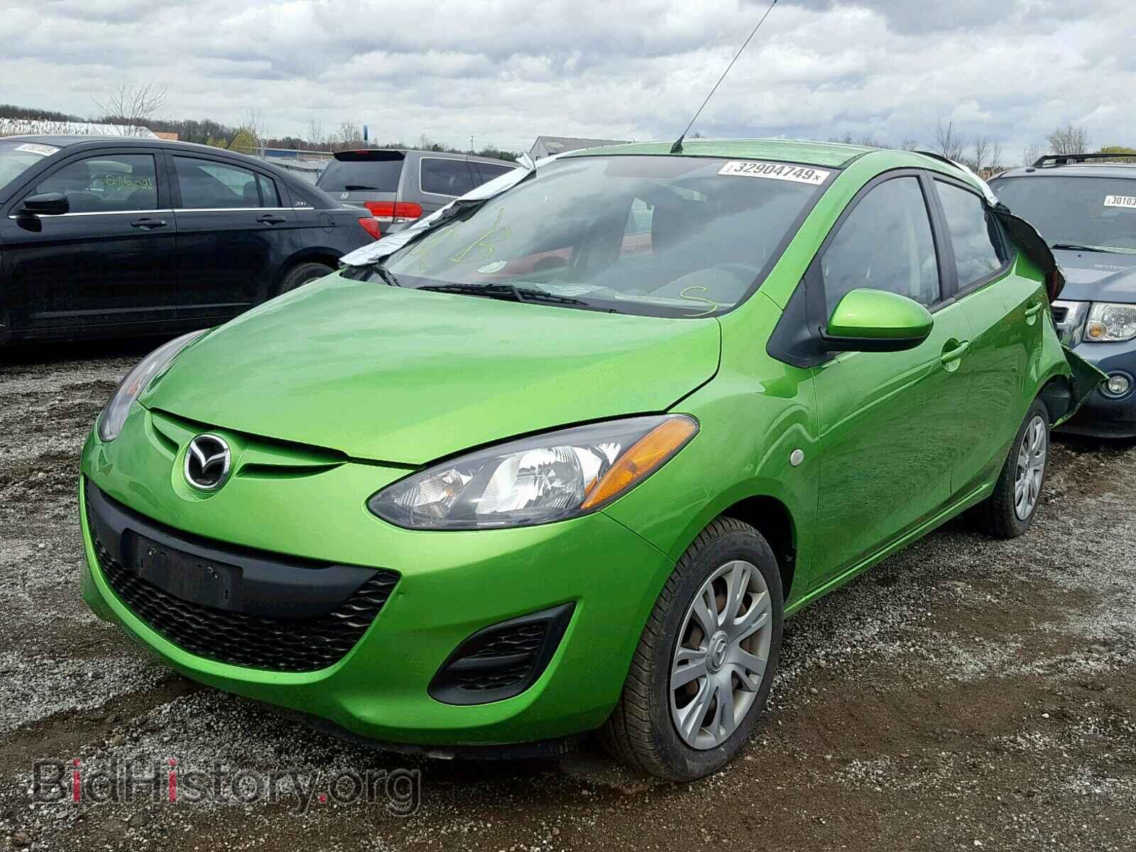 2013 MAZDA 2 - VIN: JM1DE1KY3D0159578 - Фото 2