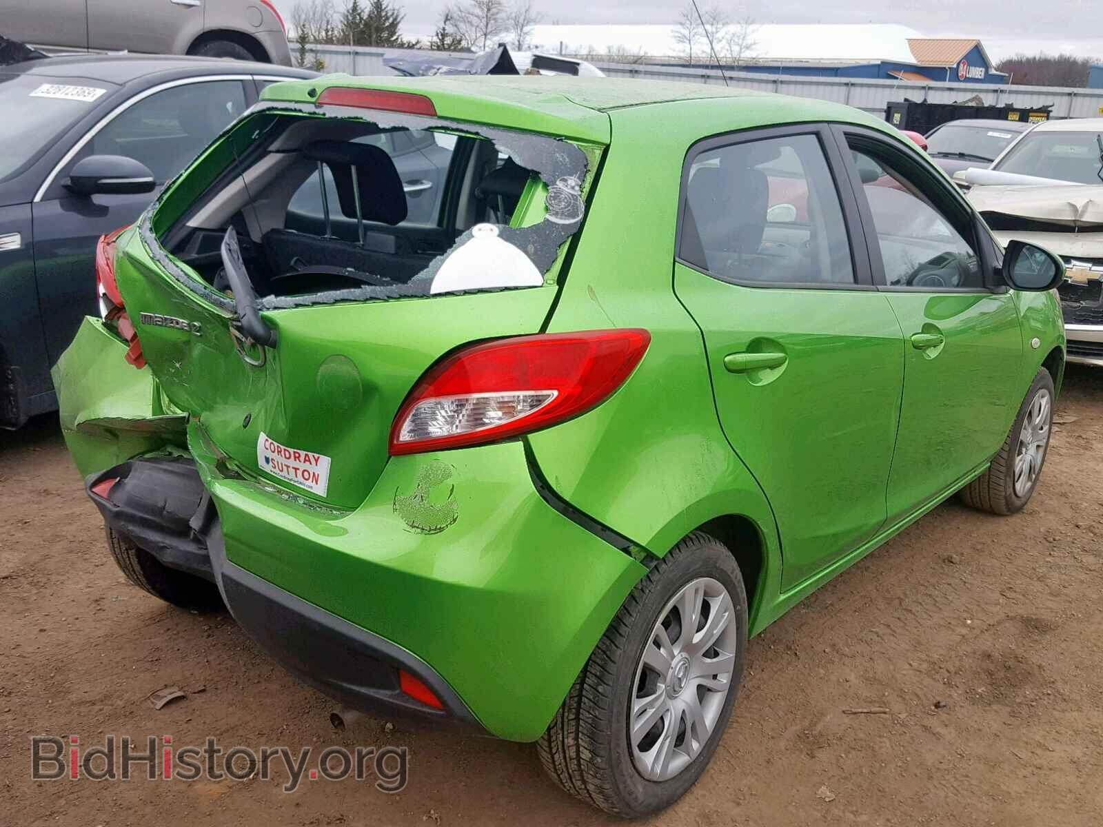 2013 MAZDA 2 - VIN: JM1DE1KY3D0159578 - Фото 4
