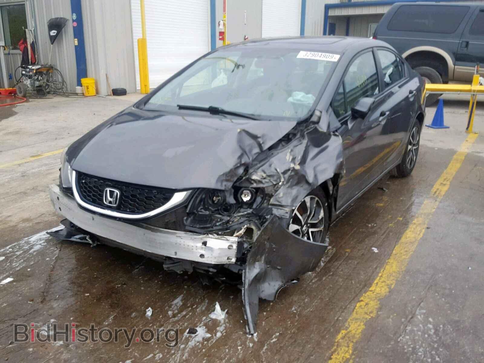 2013 HONDA CIVIC - VIN: 2HGFB2F80DH516892 - Фото 2