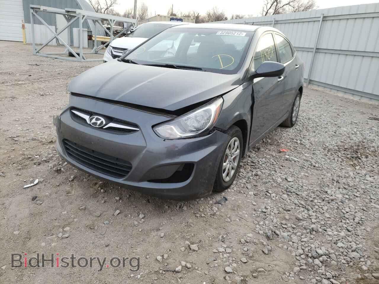 2013 HYUNDAI ACCENT - VIN: KMHCT4AE8DU375442 - Фото 2