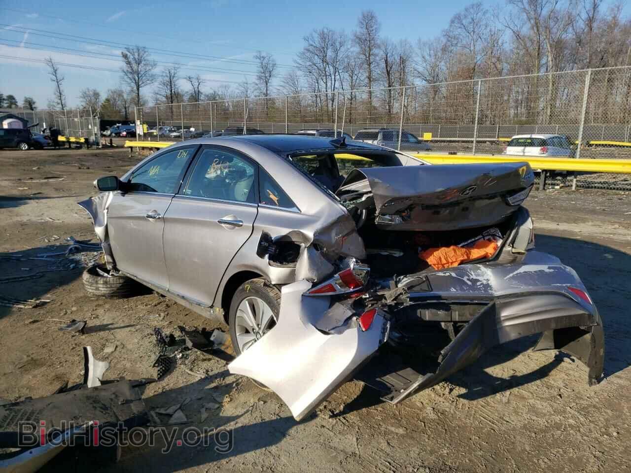 2014 HYUNDAI SONATA - VIN: KMHEC4A42EA106324 - Фото 3