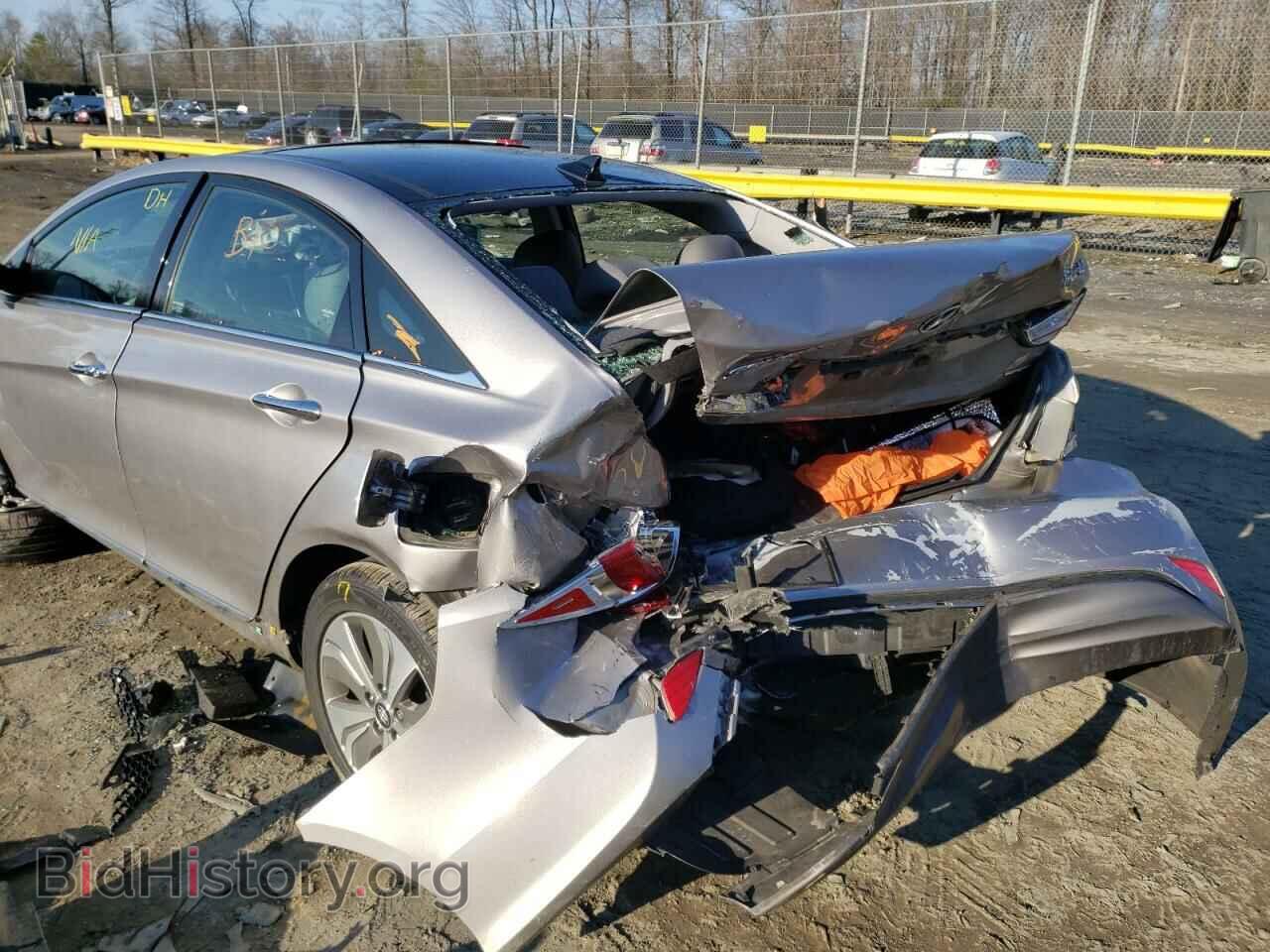 2014 HYUNDAI SONATA - VIN: KMHEC4A42EA106324 - Фото 9