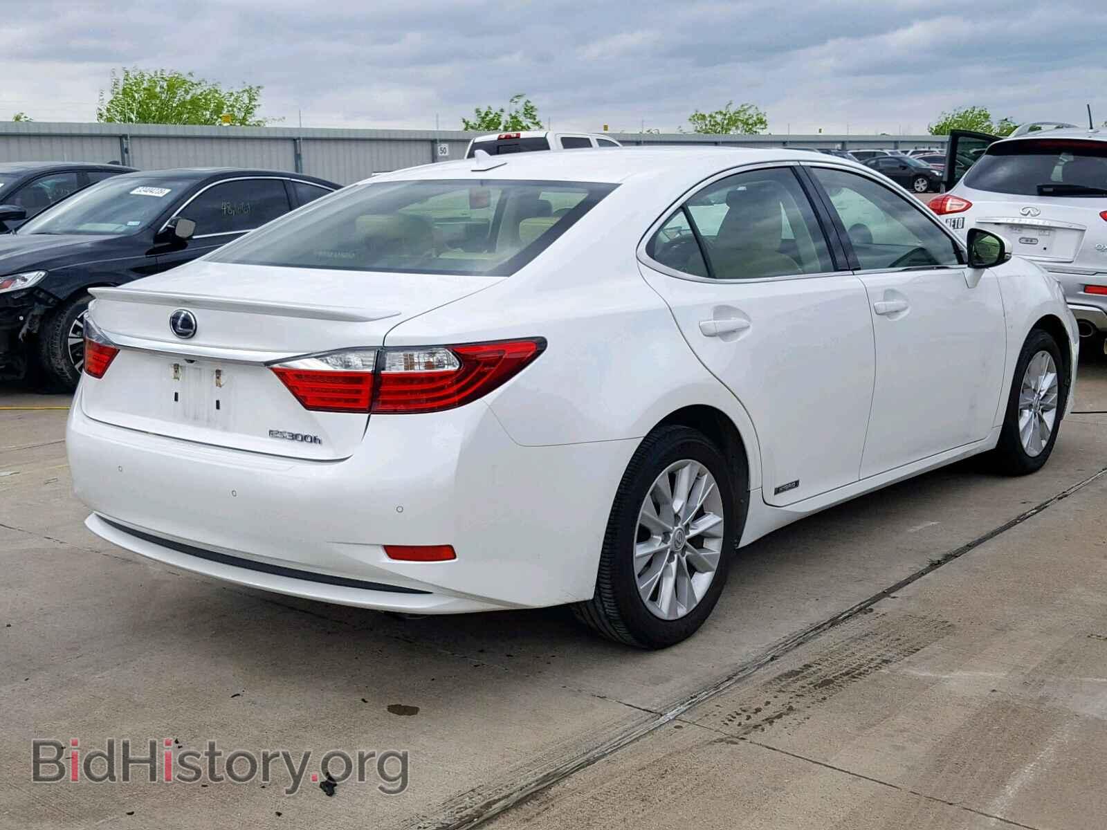 2013 LEXUS ES300 - VIN: JTHBW1GG7D2034140 - Фото 4
