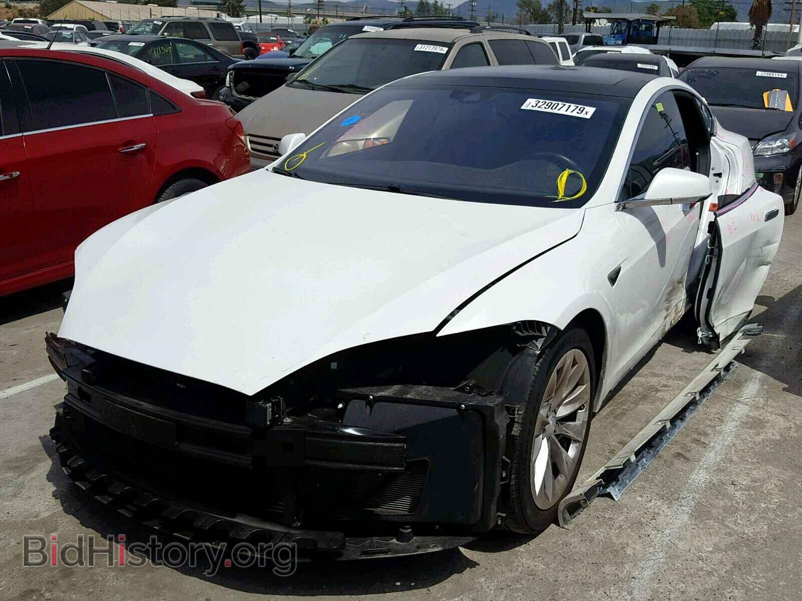 2016 TESLA MODEL S - VIN: 5YJSA1E15GF152459 - Фото 2