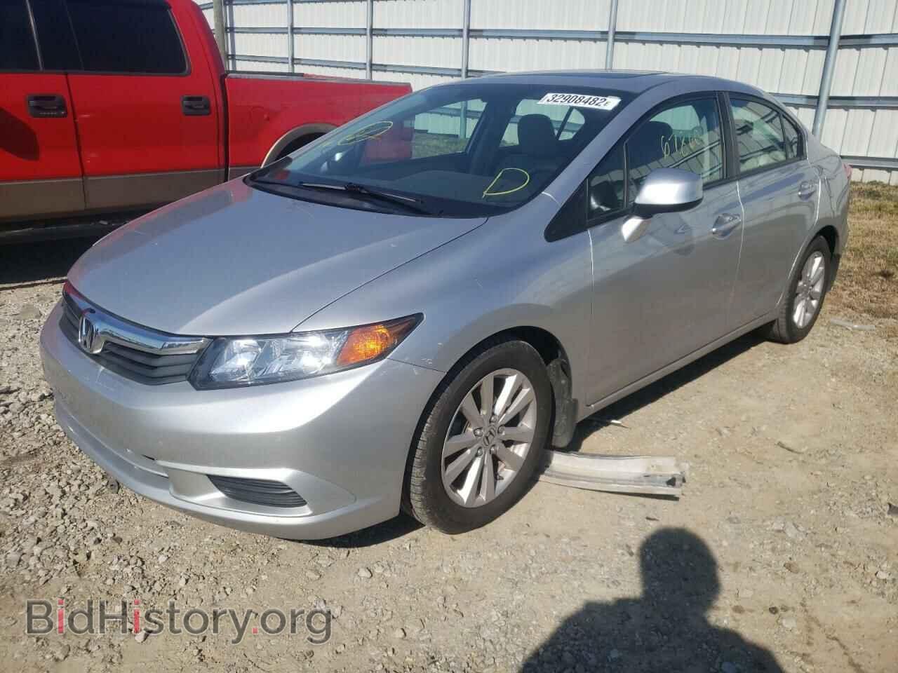 2012 HONDA CIVIC - VIN: 2HGFB2F90CH590465 - Фото 2