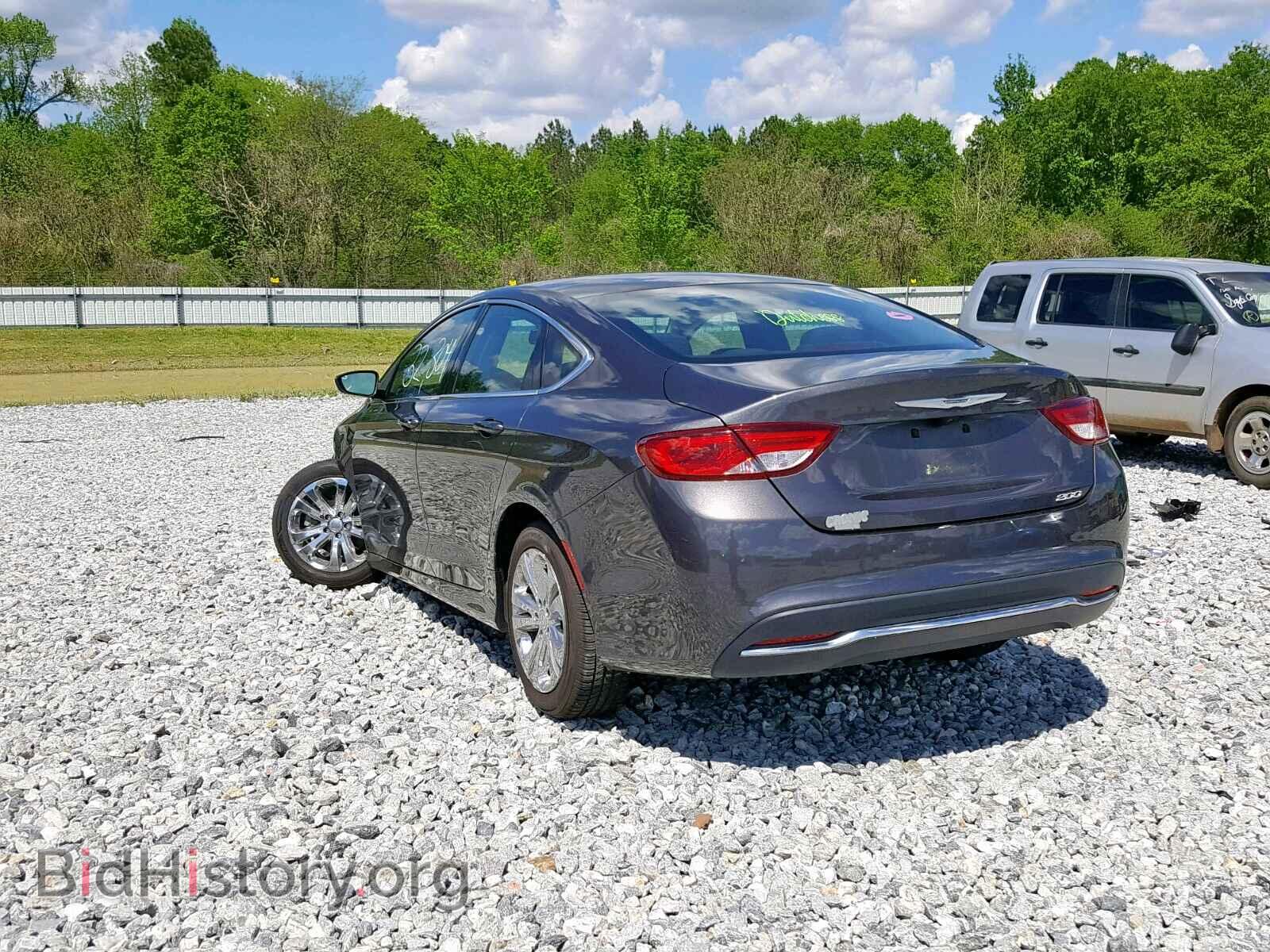 2016 CHRYSLER 200 - VIN: 1C3CCCAB6GN173805 - Фото 3