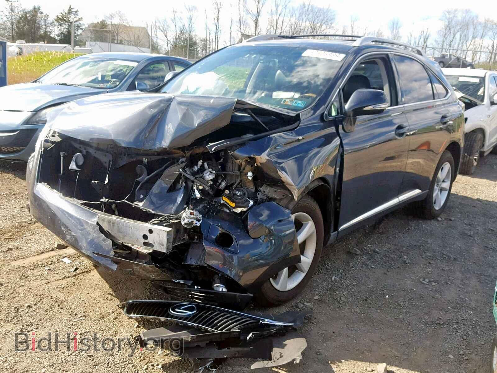 2011 LEXUS RX 350 - VIN: 2T2BK1BA9BC105185 - Фото 2