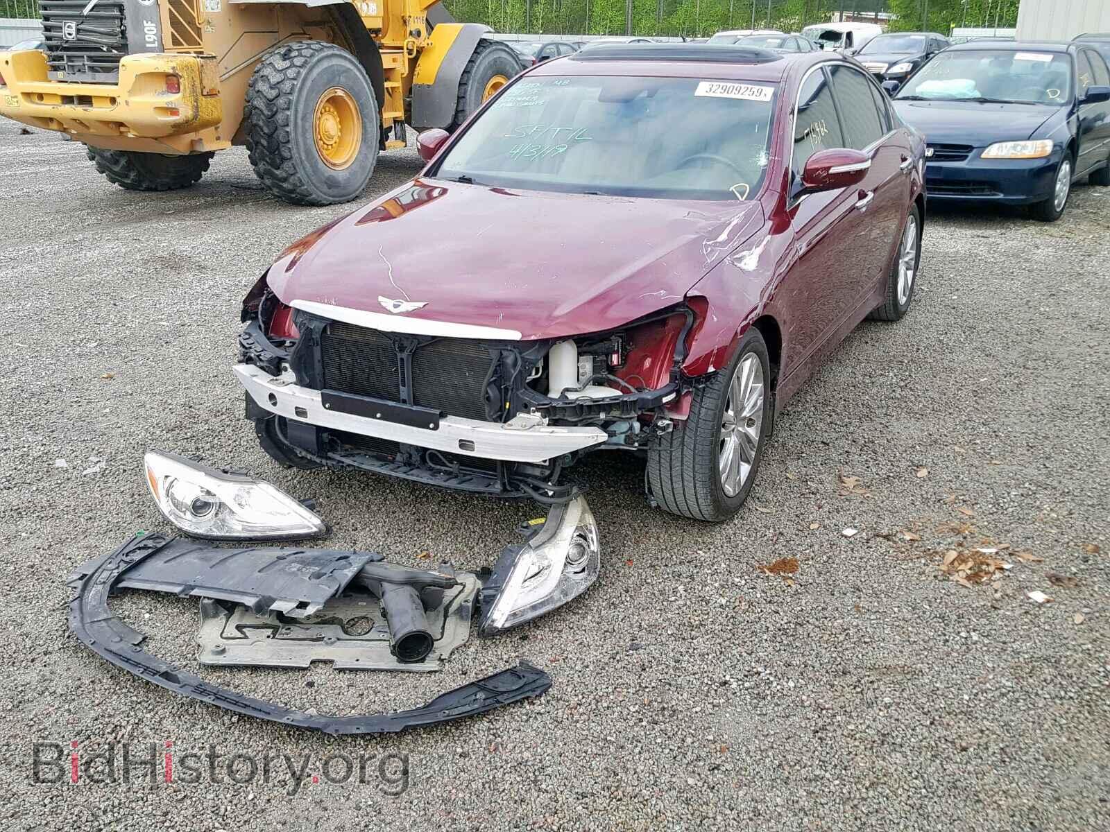 2013 HYUNDAI GENESIS - VIN: KMHGC4DD1DU236032 - Фото 2