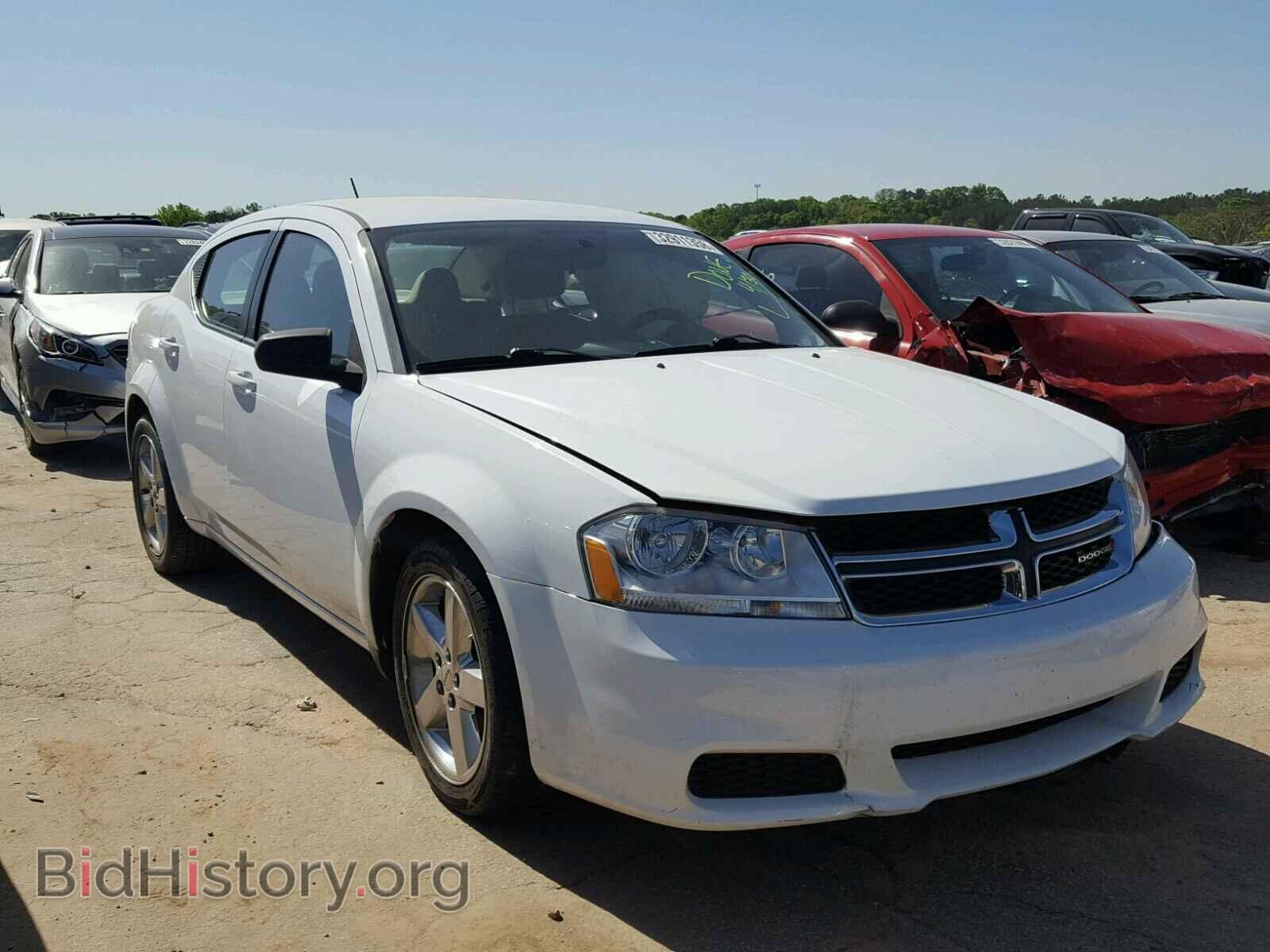 Photo 1C3CDZAB2DN688344 - DODGE AVENGER 2013