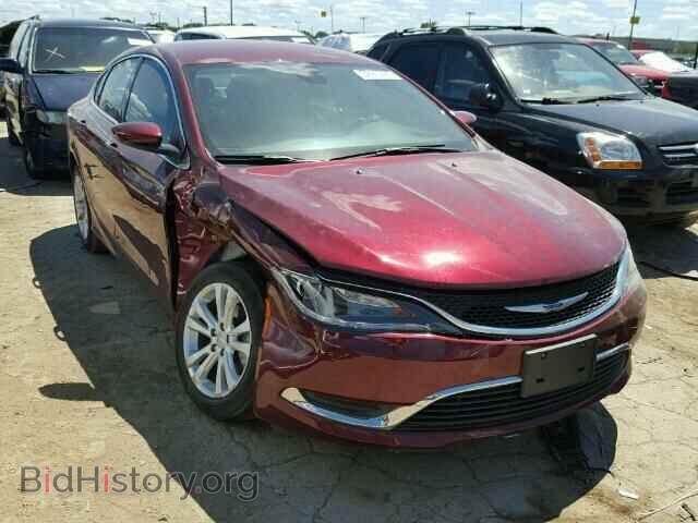Фотография 1C3CCCAB5GN176033 - CHRYSLER 200 2016