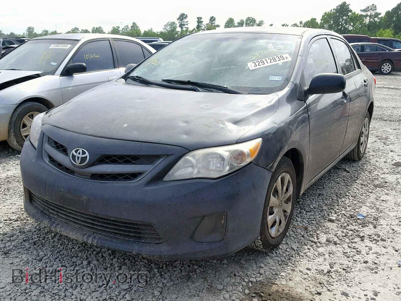 2011 TOYOTA COROLLA BA - VIN: 2T1BU4EEXBC625491 - Фото 2