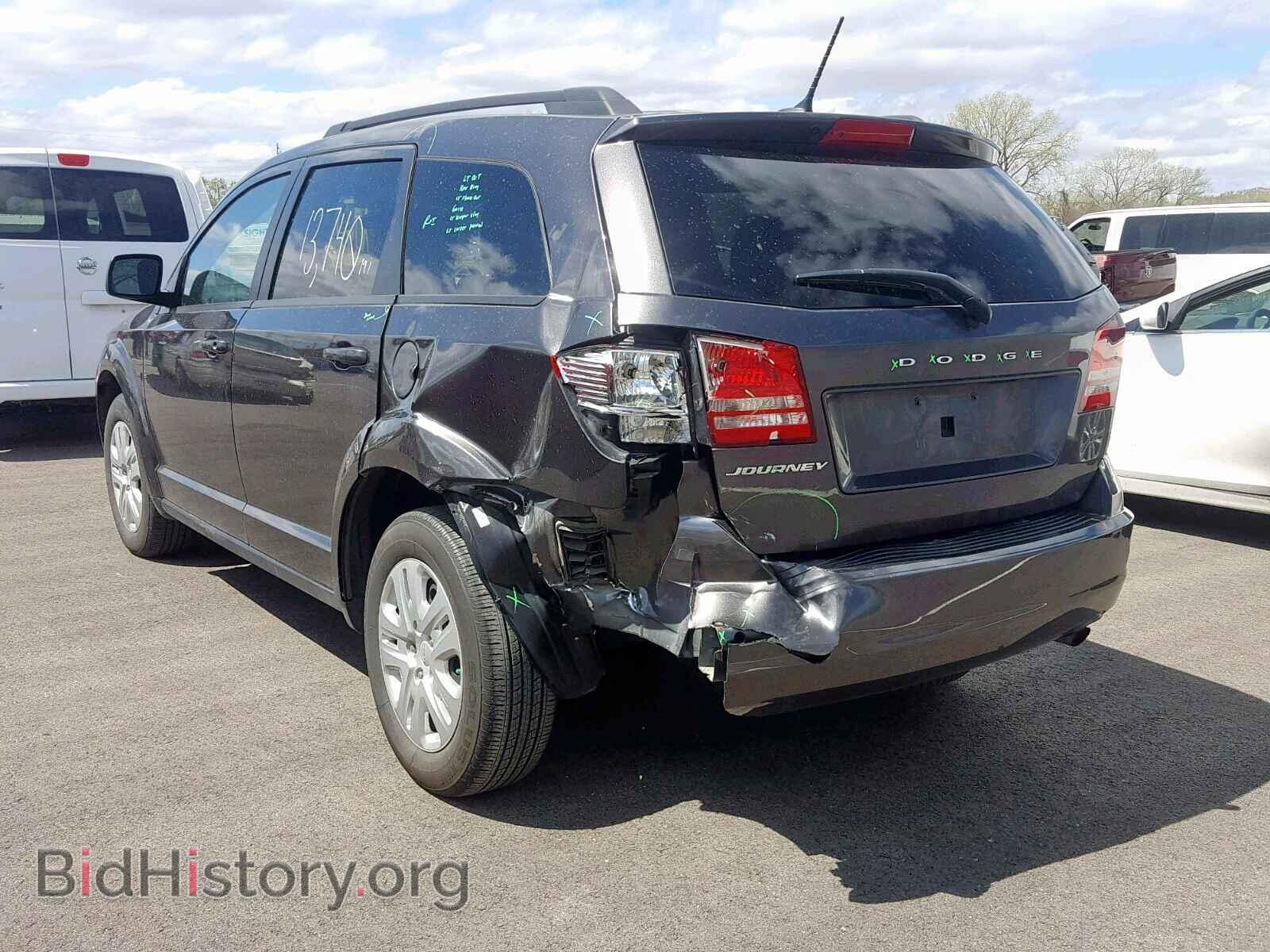 2017 DODGE JOURNEY SE - VIN: 3C4PDCAB8HT691748 - Фото 3