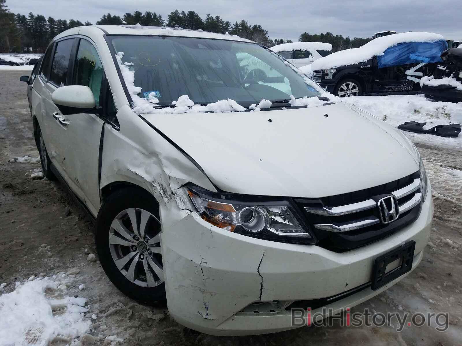 Фотография 5FNRL5H68FB111877 - HONDA ODYSSEY 2015