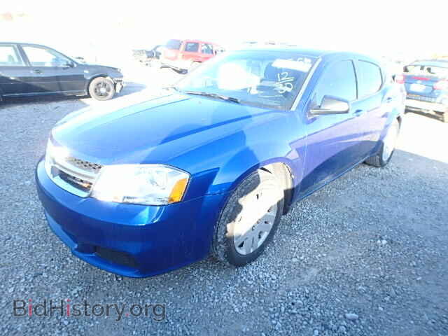 2013 DODGE AVENGER - VIN: 1C3CDZAB7DN598851 - Фото 2