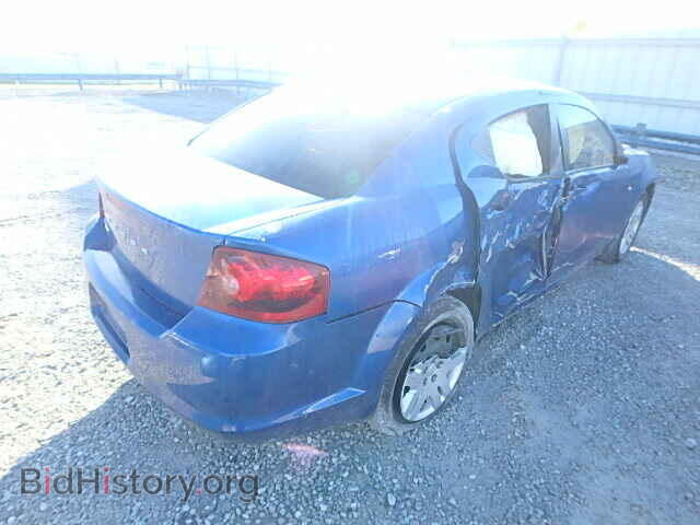 2013 DODGE AVENGER - VIN: 1C3CDZAB7DN598851 - Фото 4