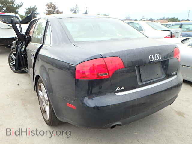 2007 AUDI A4 - VIN: WAUAF78E37A079385 - Photo 3