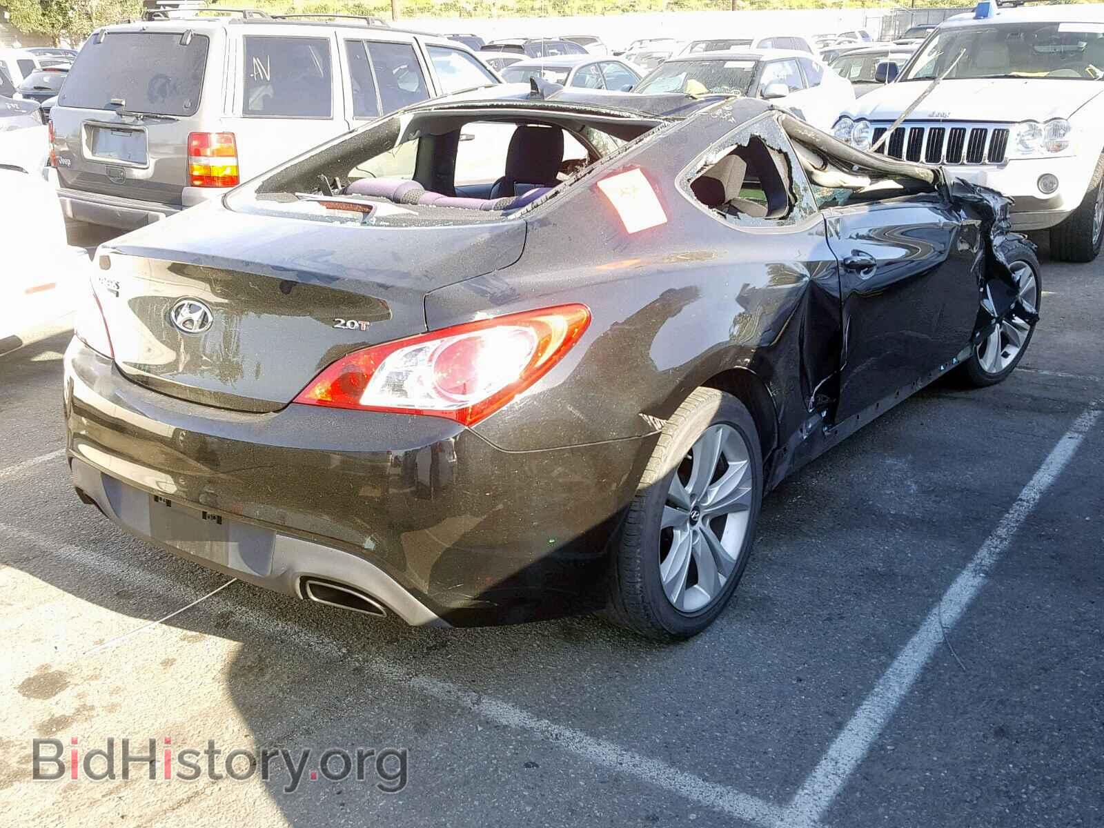 2012 HYUNDAI GENESIS - VIN: KMHHT6KD8CU070609 - Фото 4