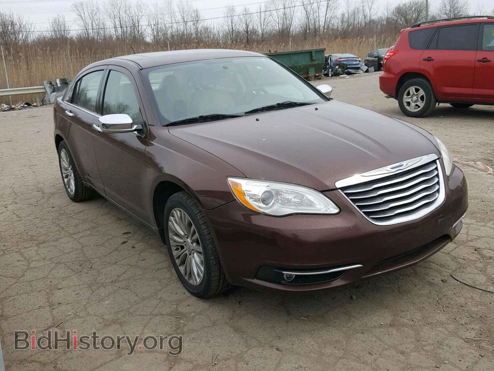 Фотография 1C3CCBCB1CN236472 - CHRYSLER 200 2012