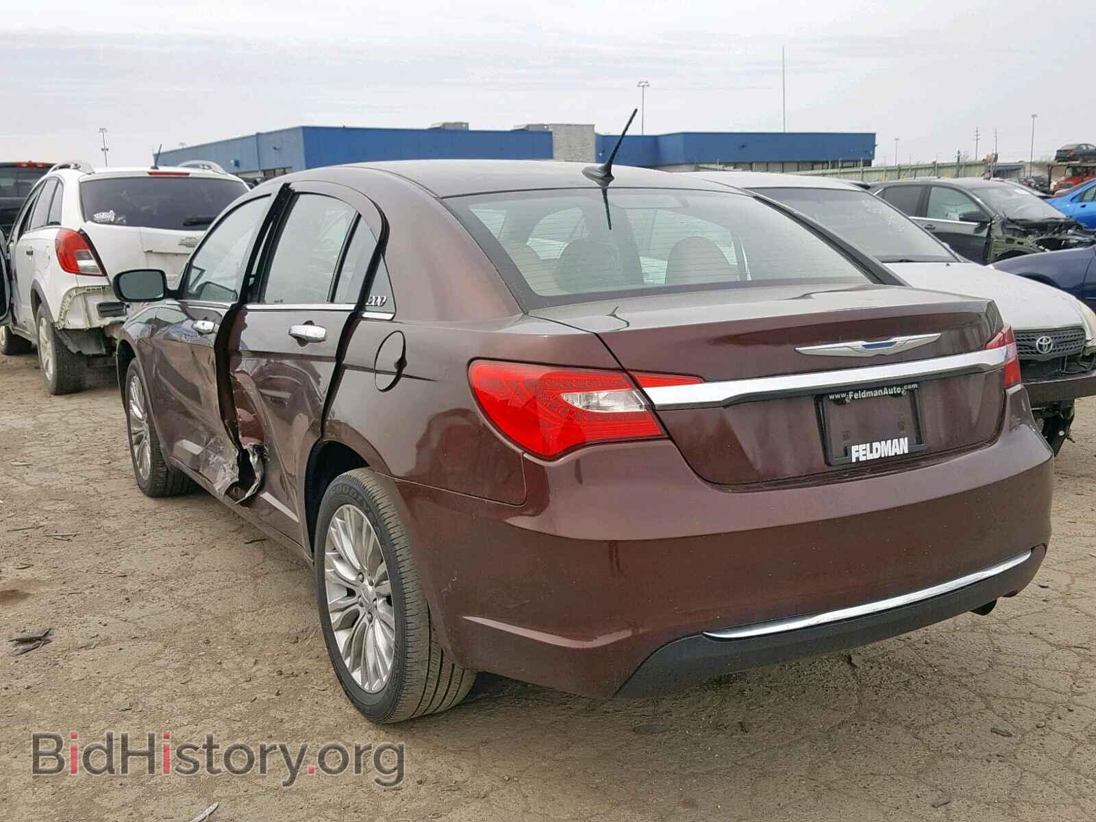 2012 CHRYSLER 200 - VIN: 1C3CCBCB1CN236472 - Фото 3