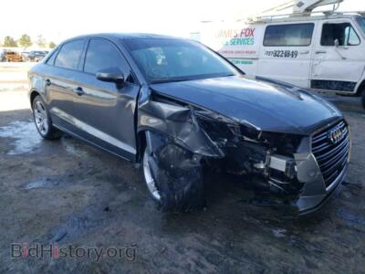 2017 Audi A3 A3 Premium, silver — VIN WAUAUGFF6H1023623, Copart