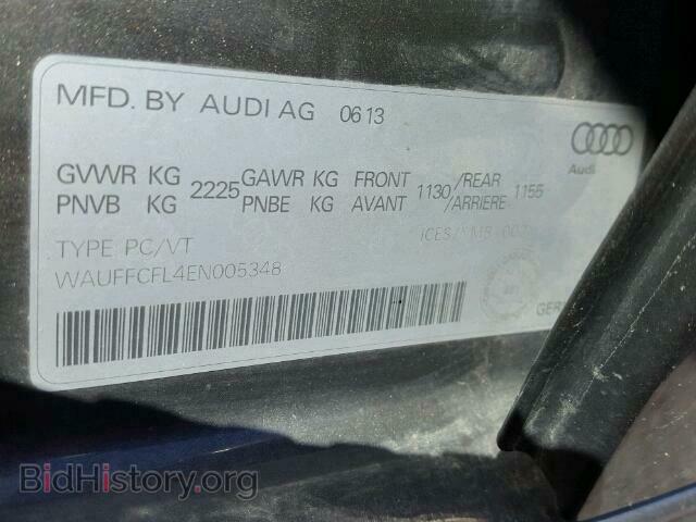 2014 AUDI A4 - VIN: WAUFFCFL4EN005348 - Фото 10